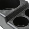 Large Car Cup Holder Tray with Non-Slip Base Universal Truck Boat Water Bottle Organizer Extended Console Universal Sofa Storage Box for Phone Snacks