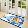 1Pc Christmas Gnome Celebration Carpet Rug Soft Washable Antislip Home Living Room Sofa Mats Personalized Christmas Rug
