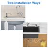 304 300/500ML Stainless Steel Kitchen Sink Soap Dispenser Extension Tube Dish Soap Press Pump Head Outlet Head Extender