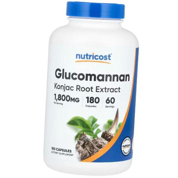 

Glucomannan, Konjac Root Extract, Glucomannan Konjac Root Extract, Nutricost 180caps (69647019) 180caps