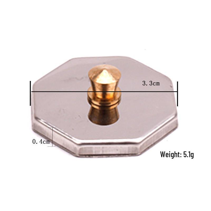 Nail Art Crystal Octagon Mixing & Washing Glass Cup