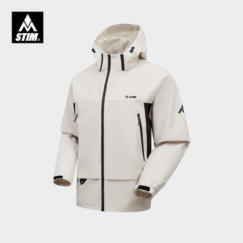 STIM Men s Outdoor Triple-Proof Hooded Jacket S