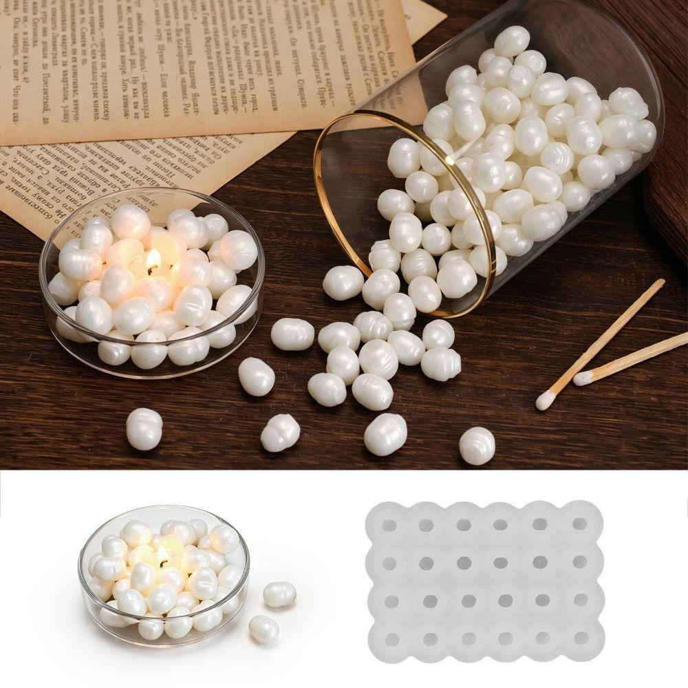 Heat Resistant Wax Melt Mold 24 Cavity DIY Soap Mold Premium Scented Wax Mold  Plaster Casting