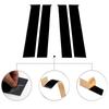 4pcs Car Window Pillar Posts Trims Decorative Strickers Exterior Parts Fit For Toyota Tacoma 2024