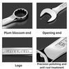Dual-purpose Wrench Multi-functional Lengthened Spanner Mechanic Automobile Repair Disassembly Wrench Portable Manual Tools