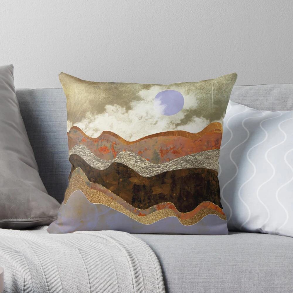 Bedroom Living Room Sofa Bed Decoration Abstract Landscape Pattern Home Pillow Cover Cushion