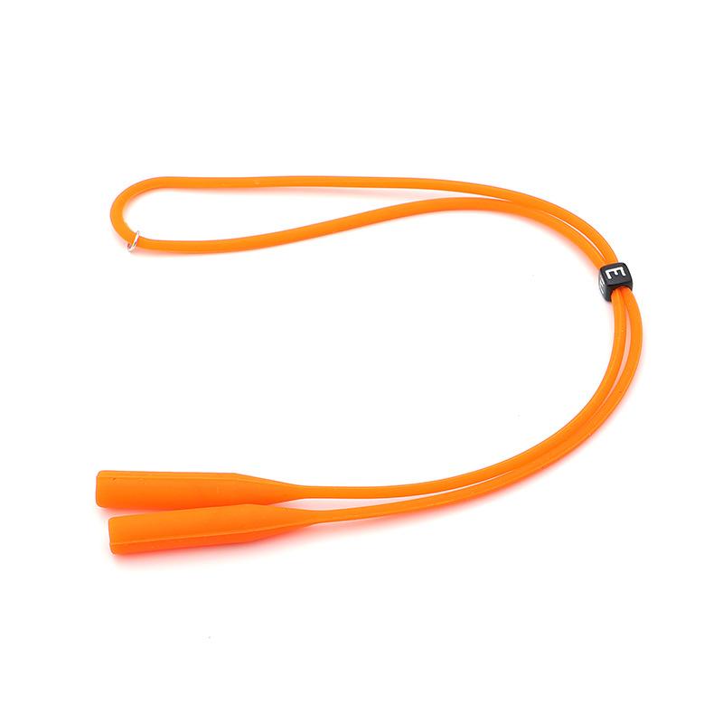 1 Pezzo Fibbia Rotonda in Silicone Cordino per Occhiali Catena per Occhiali da Sole Sportivo Antiscivolo Corde per Occhiali Fascia Corda Adulti Bambini