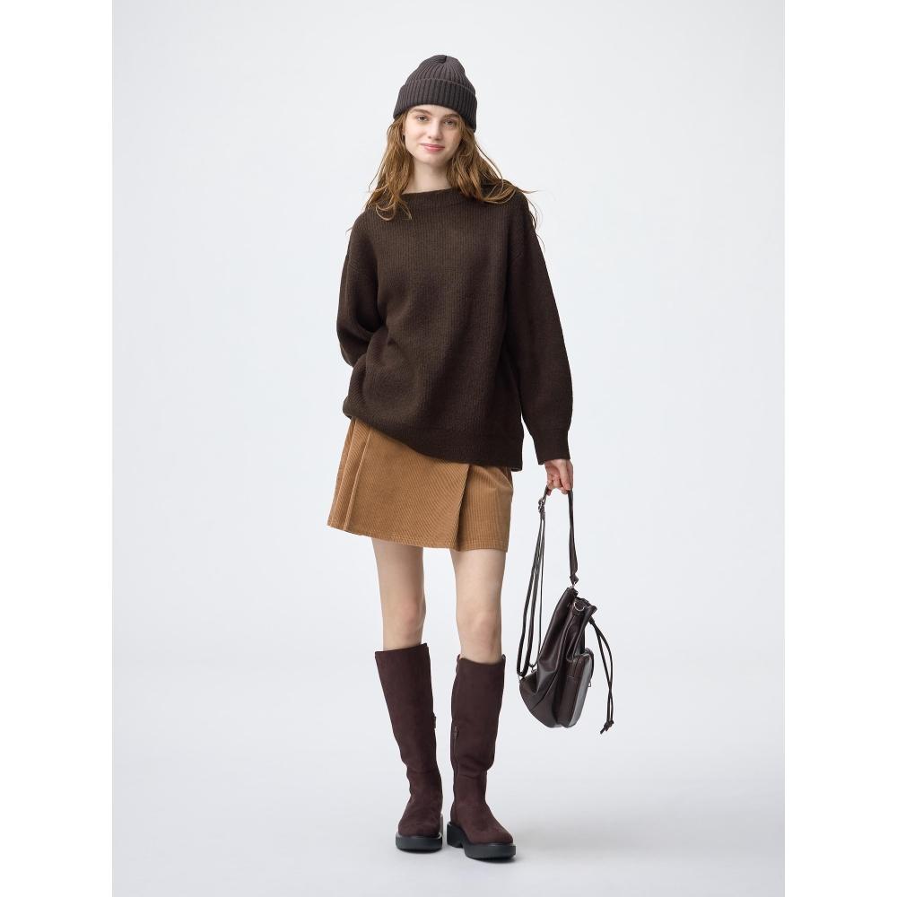 GU by Uniqlo Puff Knit Oversized Tunic Q