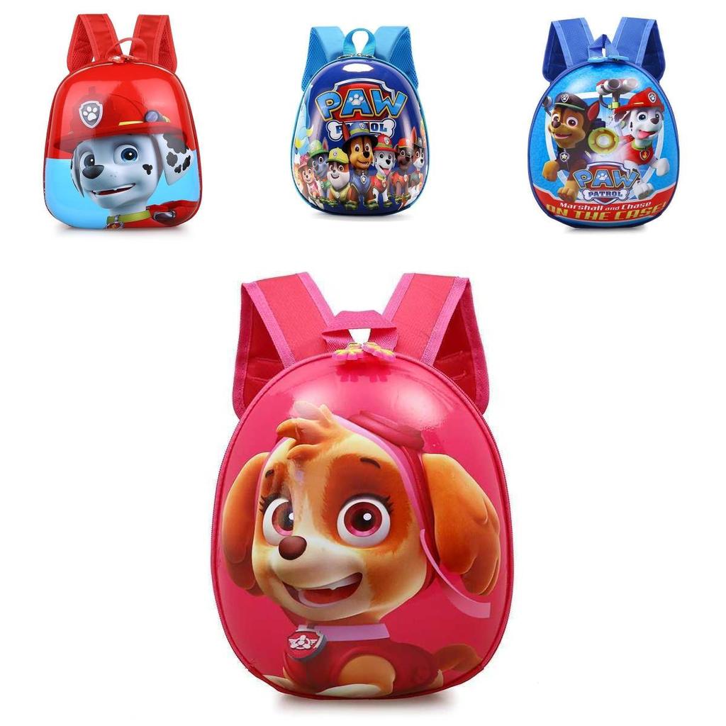 Paw Patrol Eva Kids Backpack With Cushion Straps For School Boys And Girls Special Characters Included