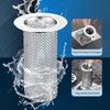 Floor Drain Filter Stainless Steel Mesh Sink Strainer Bathroom Anti-clog Drains Bathtub Hair Catcher Shower Strainer Mesh Basket