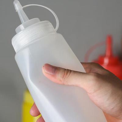 1 Adet Yumuşak Kolay Dolum Dayanıklı Esnek Sıkılabilir Şişe Dispenseri Kapaklı