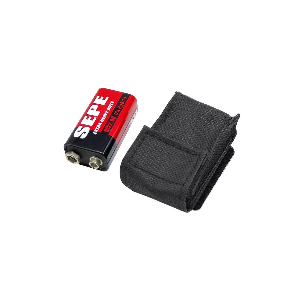 9V Active Pickup Battery Pack with Velcro-Compatible Oxford Bag and Battery Box