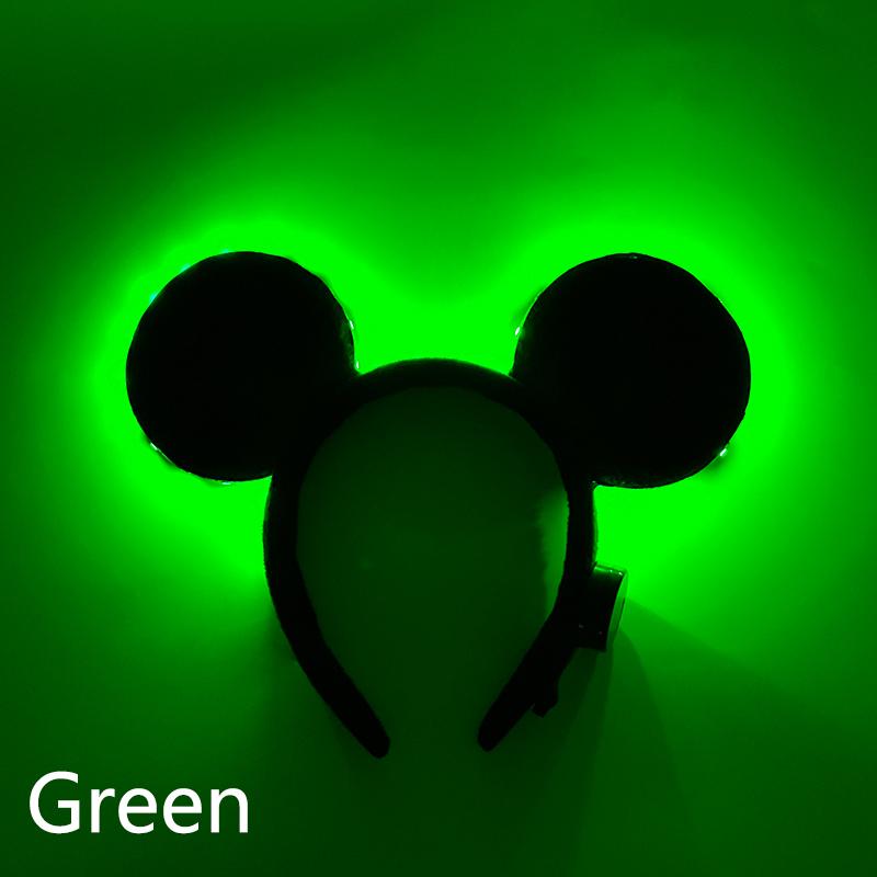 Luminous Cat Ears Headband LED Hair Band Kawaii Hair Accessories for Women Glowing Headband Birthday Christmas Party Supplies