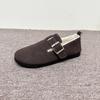 Fashion 2024 Women Minimalist Slip on Designer Baotou Lightweight Sandals Winter Fashion Warm Plush Cozy Home Slippers Shoes for Women