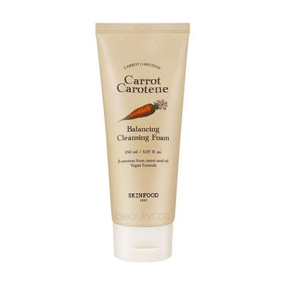 Spuma de curățare pentru echilibrarea carotenului de morcov 150 ml