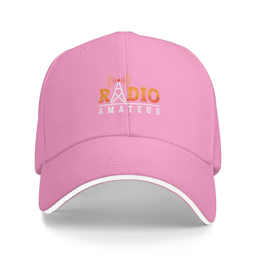 Amateur Ham Radio Casual Baseball Cap Summer Trucker Hat Sunscreen Hunting Camping Hip Hop Hats Men Adult Vintage Baseball Caps