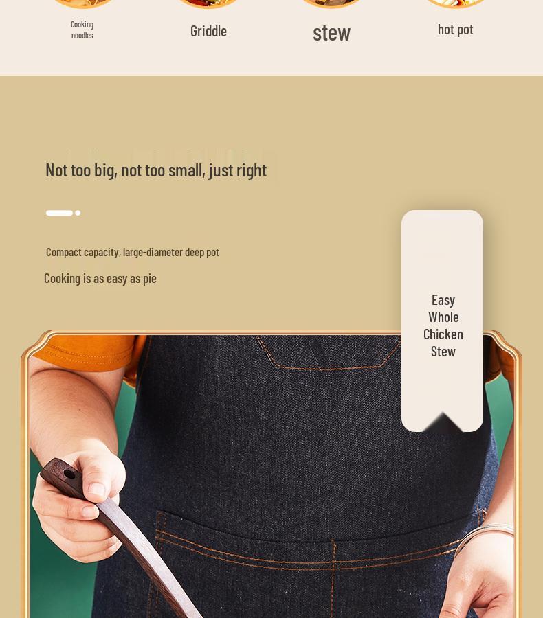 Korean Style Instant Noodle Cooking Pot - Single Serve Ramen Soup Bowl