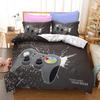 3d Digital Gamer Bedding Set Quilt Cover With Pillowcases Twin 2/3Pcs Video Game Comforter Cover Full Queen King Double Size