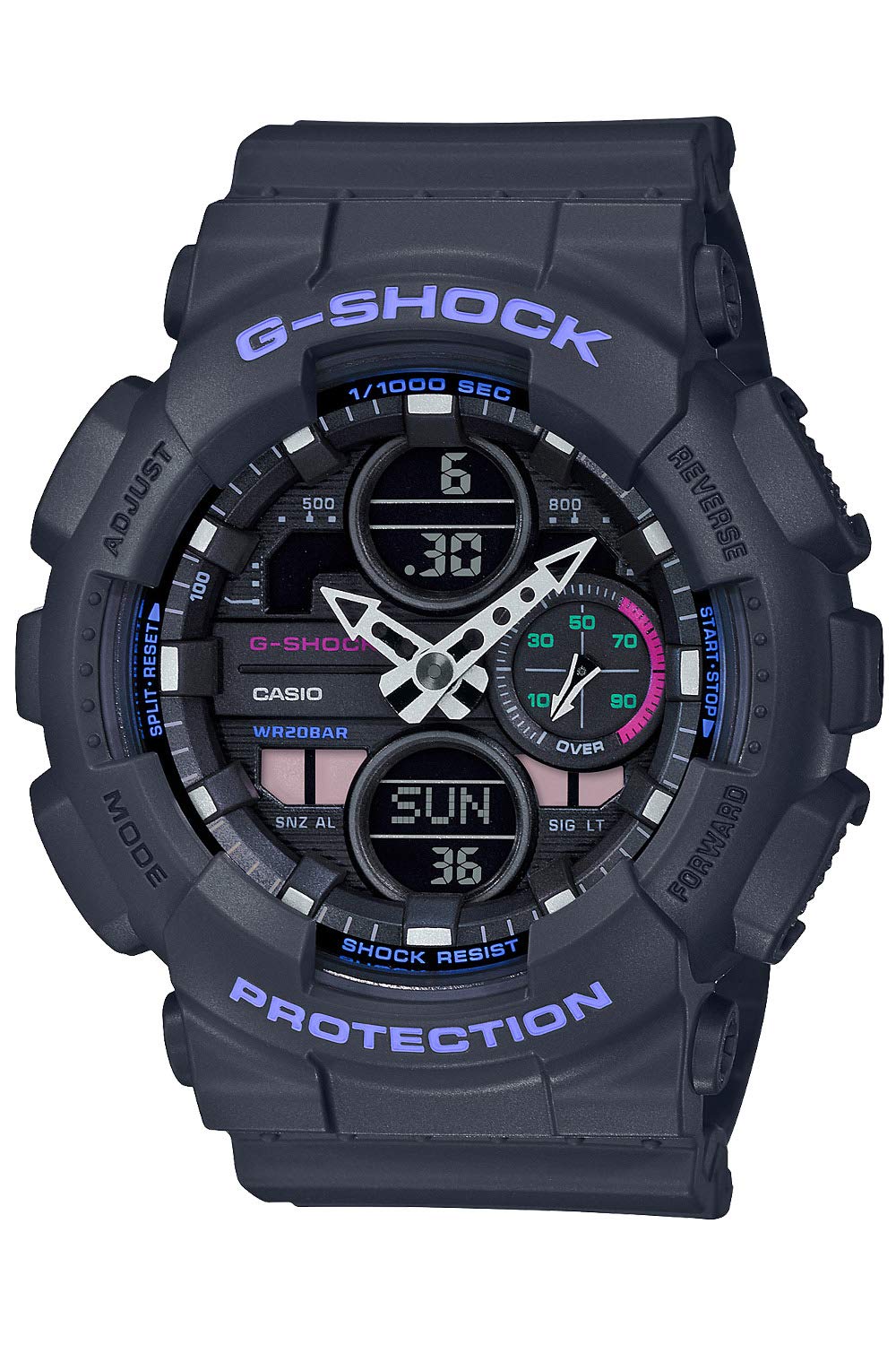 Casio Модель Черные G-Shock Среднего размера GMA-S140-8AJR Женские часы