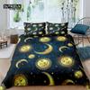 Home Living Luxury 3D Star Sun Print 2/3Pcs Comfortable Duvet Cover PillowCase Bedding Sets Kids Queen and King EU/US/AU Size