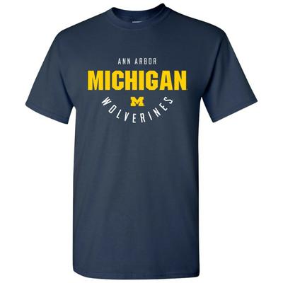 Michigan Wolverines Inverted Arch College University Pride Team Unisex T-Shirt