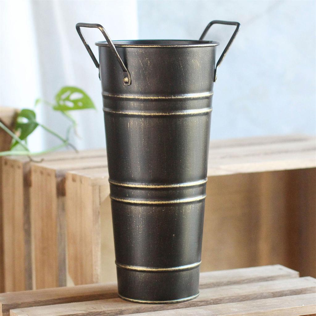 Flower Holder Entrance Metal Flower Stand Decorative Flower Bucket Reusable Walking Stick Flower Storage Rack