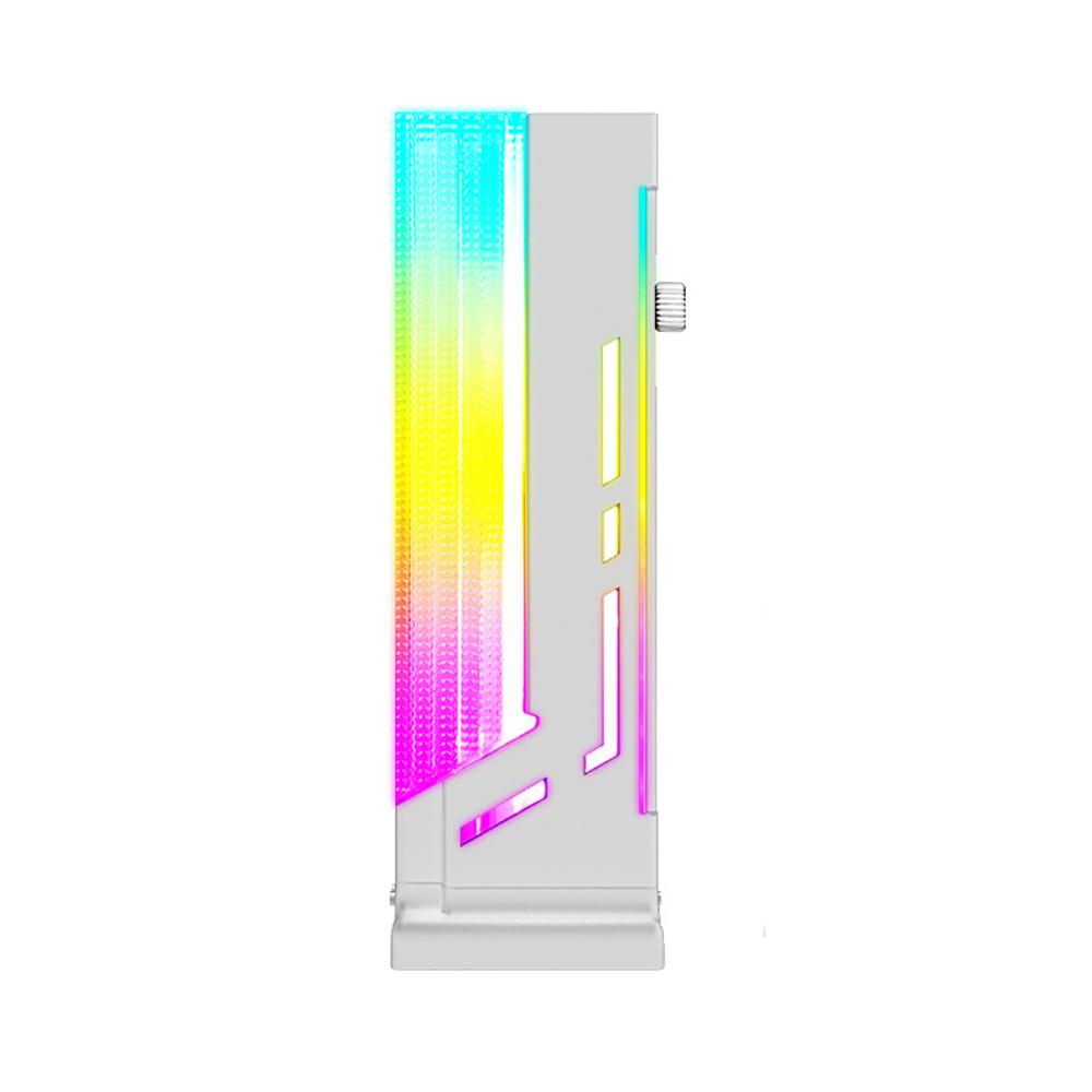 

ARGB gpu video card holder, white, 5 V, 2 W, anti-slip coating