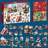 Advent Calendar  Christmas Present For Kids Construction Blocks Latest Year  Present 24Days Christmas Diy Santa Claus Bricks