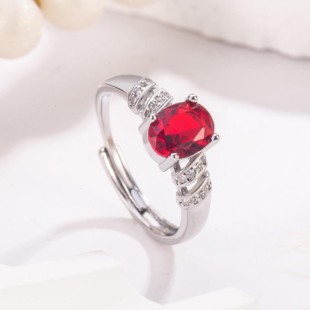 Retro Oval Open Ring - Creative Niche Fashion with Exquisite Personality Design