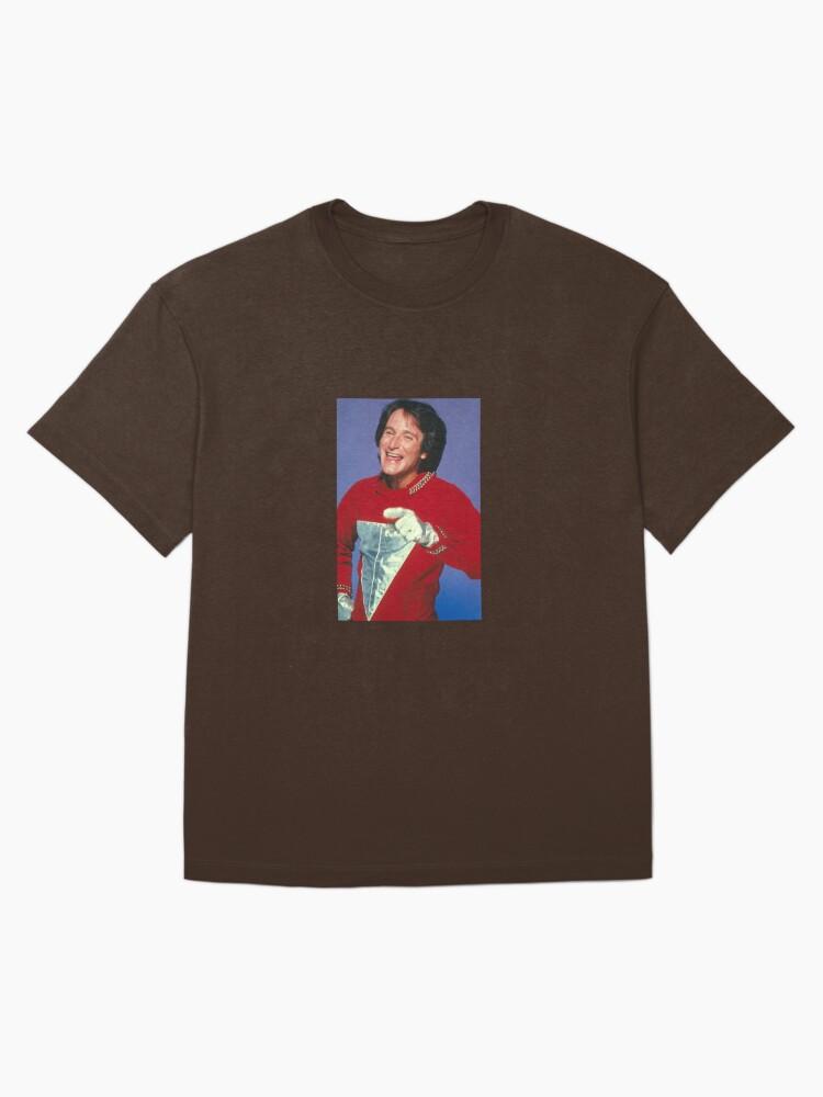 Mork From Ork Robin Williams Mork and Mindy Poster Oversized Unisex T-Shirt
