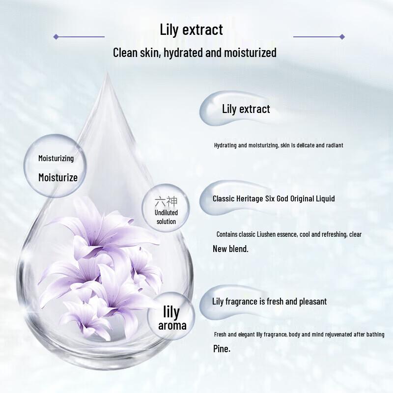 Liushen Lily Antibacterial Soap 3-Bar Family Pack