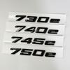 Car Trunk Words Letters Logo Badge Emblem Decals Sticker For BMW 7 Series 730e 740e 745e 750e 760e F01 F02 G11 G12