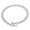 Rhinestone Trim Beautiful Shiny Rhinestone Chain for Wedding Dresses Headwear Necklaces Craft Decoration