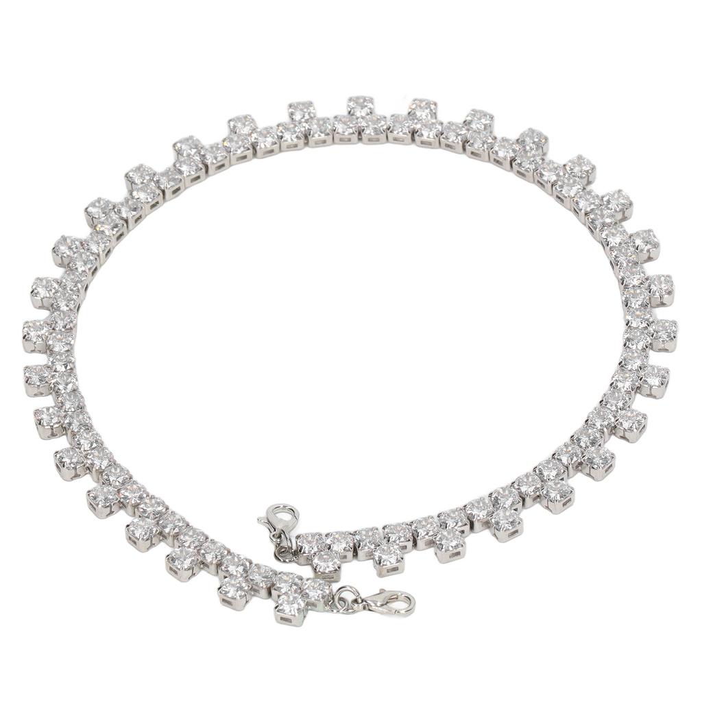 Rhinestone Trim Beautiful Shiny Rhinestone Chain for Wedding Dresses Headwear Necklaces Craft Decoration