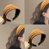 Elegant Suede Wide-Edge Hair Clips & Headbands for Autumn and Winter