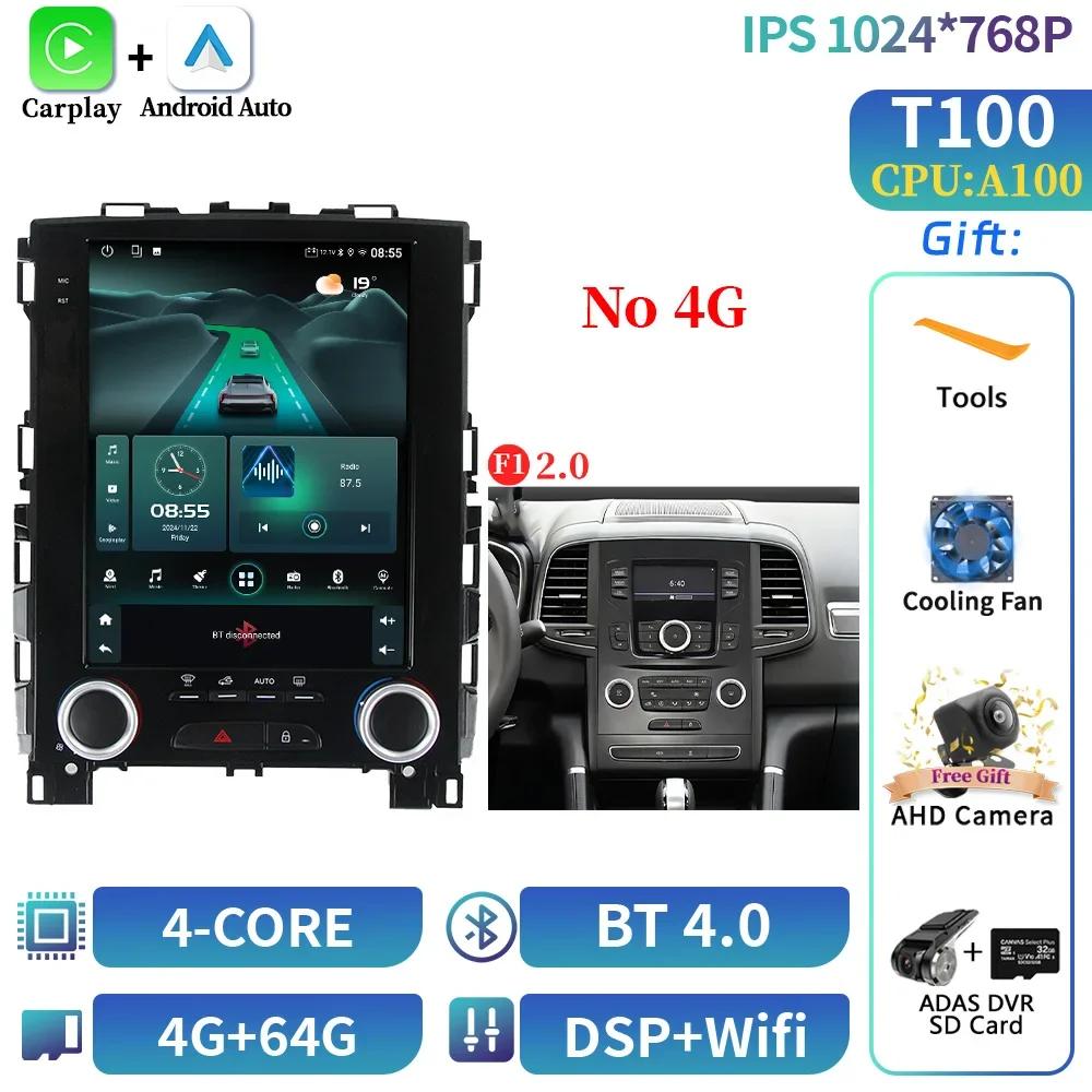 9.7"For Renault Koleos Megane 4 Samsung SM6 Talisman 2017-2019 Android Car Radio Multimedia  Navigation Wireless Carplay 5G WIFI