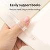 1pcs Thumb Book Page Holders Acrylic Press Bookmarks Press Book Reading Aids Thumb Bookmarks