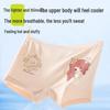 Langsha Girls' Summer Ice Silk Mesh Antibacterial Boxer Briefs