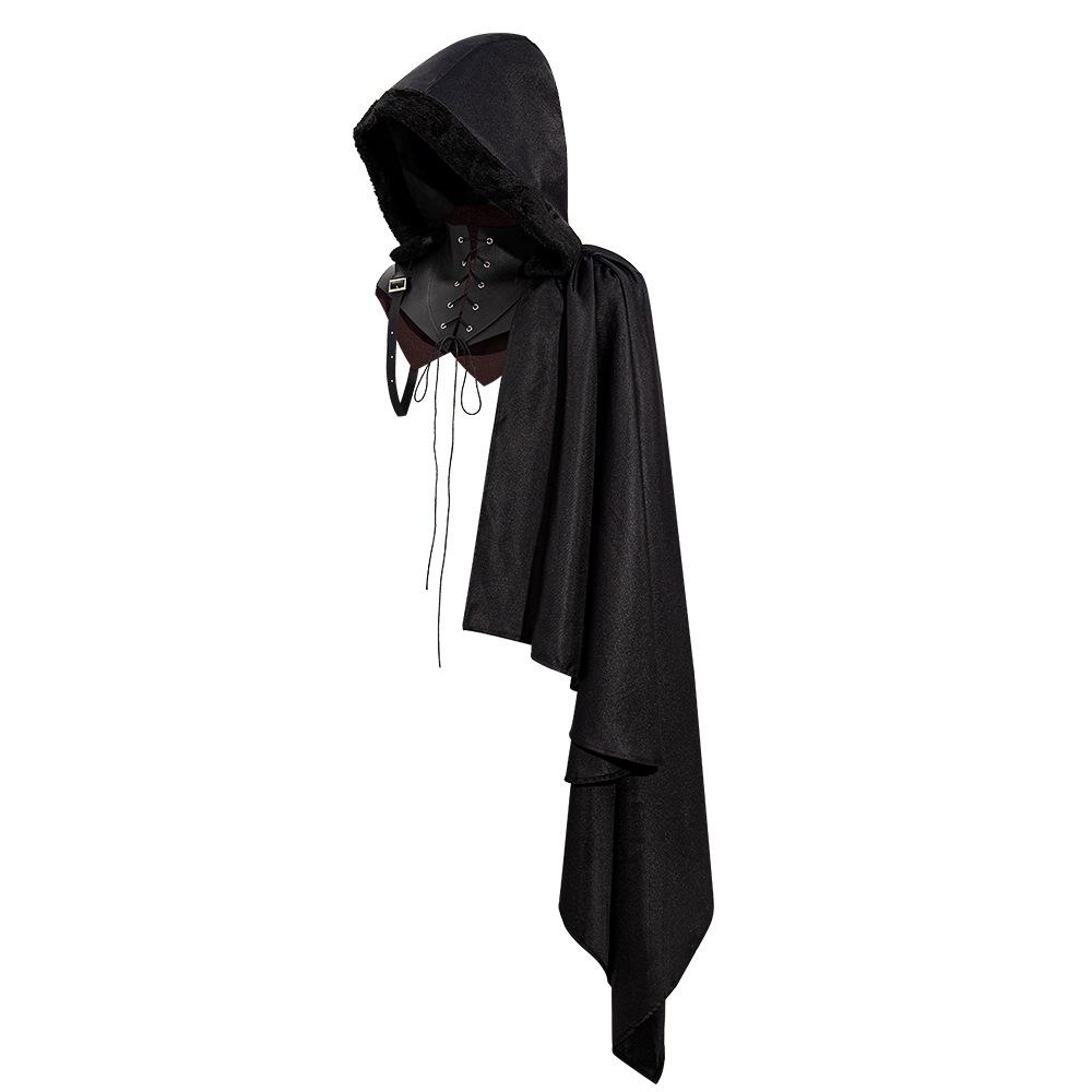 Medieval Style COS Cape Strap Cape Halloween Costume Children's Costume Western Exotic Wind Slash Shoulder