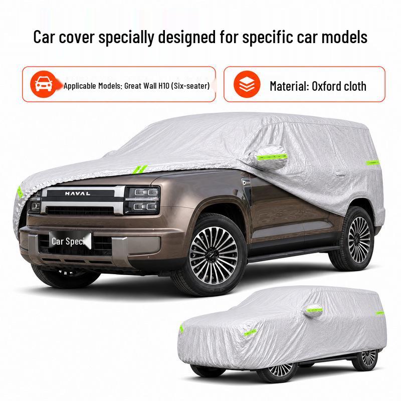 Great Wall H10 Car Cover: Waterproof, UV Protection, Heat Insulation, All-Season Oxford Cloth