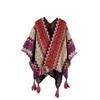 Yunnan Lijiang Ethnic Style Women's Thickened Travel Shawl Cloak