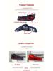 18-20 BMW 5 Series G30/G38 LED Tail Lights: Modified Dragon Scale Design with Flowing Turn Signals.