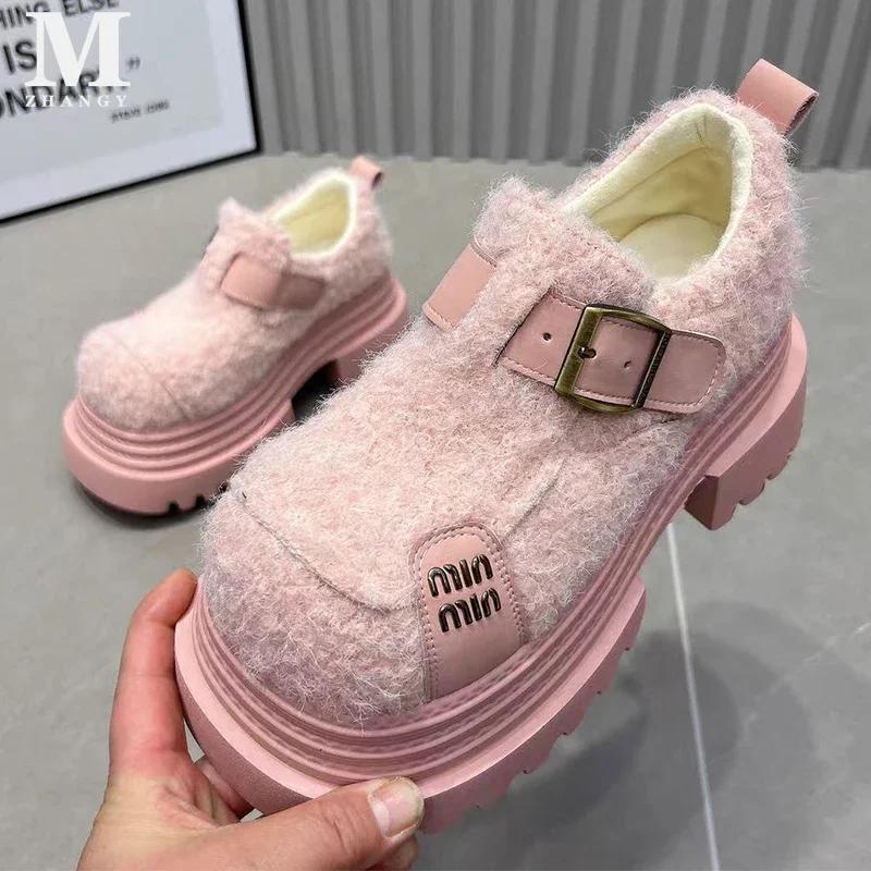 Módní platformové dámské sportovní boty baleríny jarní vycházkové tenisky žena 2025 trend designové ležérní boty značkové módní boty pro ženy