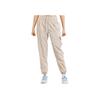 Under Armour Solid Color Casual Jogging Mid-Rise Woven Knit Sports Pants Women Pants Beige 1388066-280