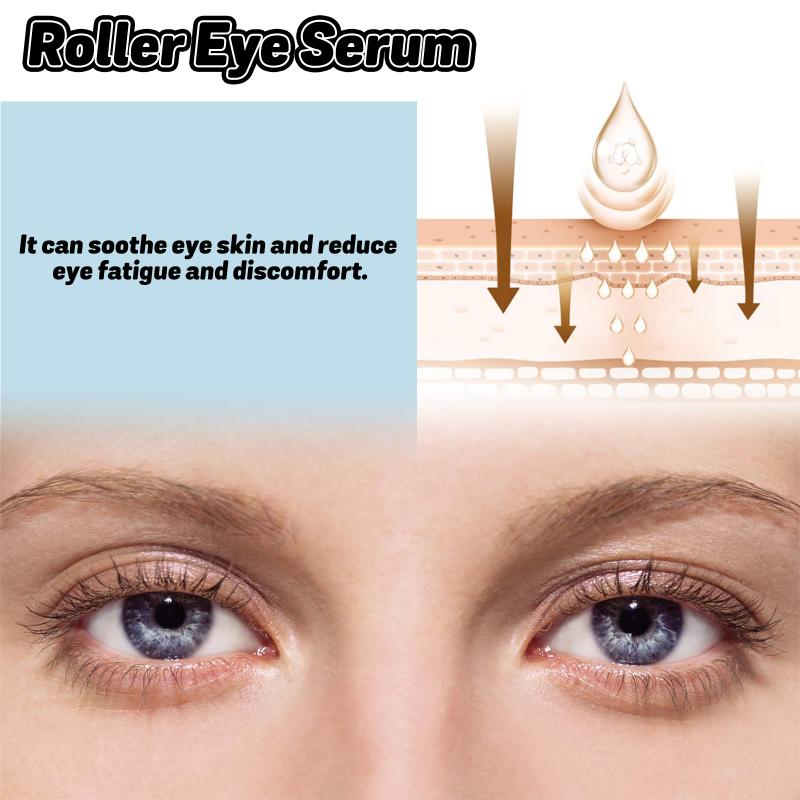 Eye Serum Nourishing Moisture Under Eye Roller Cream Massage Firming Serum For Dark Circles And Puffiness