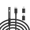 Zmart 3m 2MP Dual Lens Endoscope Camera, 3 In 1, Micro USB Type-C for Android, IOS, and iPhone, Inspection Camera, Car, Pipeline Borescope