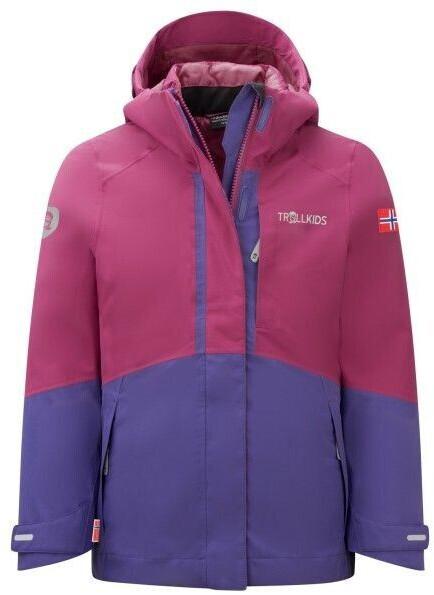 

Куртка Trollkids Skanden 3 в 1 двойная куртка фиолетовая темно-фиолетовая светло-пурпурная 110