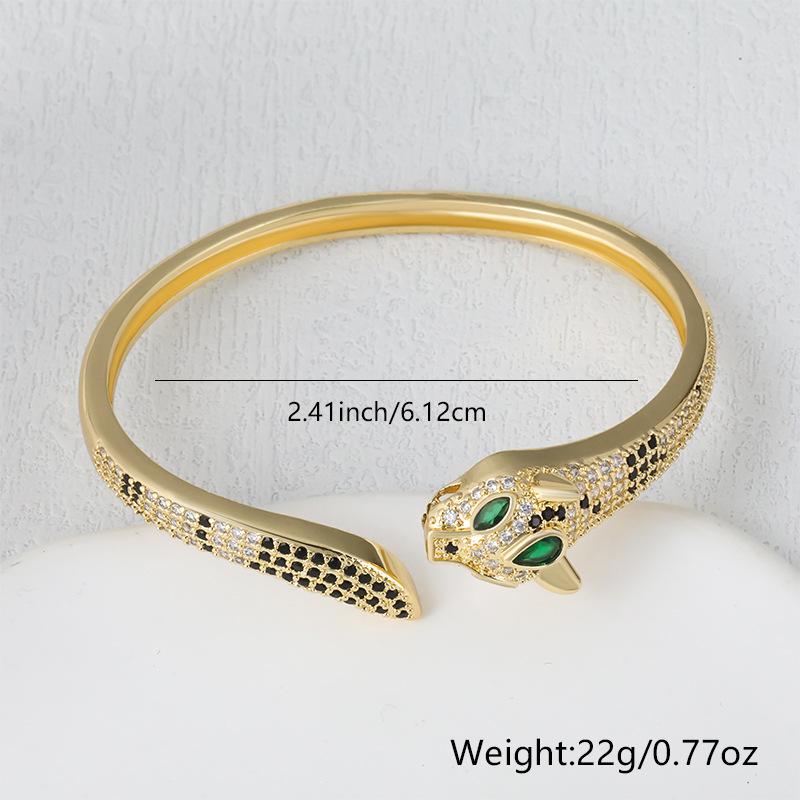 Europäische und Amerikanische Mode und Kreatives Leoparden-Armband Leichter Stil Hochwertige Herren- und Damenarmbänder
