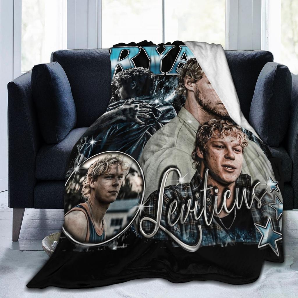 90s Ryan Leviticus 2026 Horror Movie Blankets Flannel Print Super Warm Throw Blankets for Sofa Travel Bedding Throws