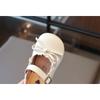 Girls Kids Korean Style Bowknot Princess Leather Shoes Soft Sole Casual Single Shoes